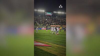 گل محسن آذرباد به استقلال از قاب دوربین ذوب آهن