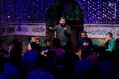 عکس/ شب شانزدهم ماه مبارک رمضان در امامزاده صالح