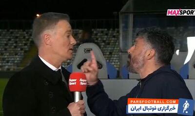 درگیری لفظی جنارو گتوزو با کارشناس تلویزیونی: آدم بدی هستی، با تو حرف نمی‌زنم! - پارس فوتبال