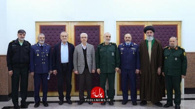 دیدار پزشکیان با فرماندهان عالی‌رتبه نیروهای مسلح