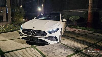 مرسدس بنز A180 اولین خودروی جانبازان با پلاک ملی رونمایی شد +تصاویر