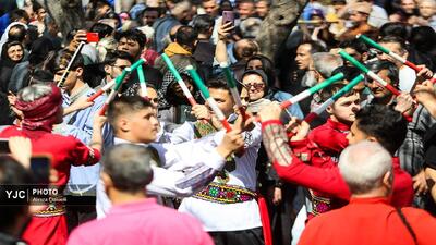 کاروان نوروزی در بازار تهران