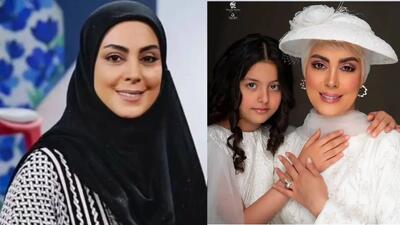 تصویر روز | چهره جذاب و معصوم «نیلوفر شهیدی» در روز تولد دختر خوانده اش | گلی شی