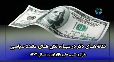 تکانه‌های دلار در میان تنش‌های متعدد سیاسی؛ «فراز و نشیب‌های بازار ارز در سال ۱۴۰۳»