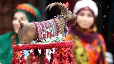 فیلم/ مراسم تکم‌گردانی آذربایجانی‌ها