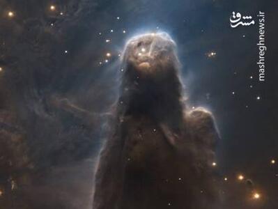تصویری از سحابی cone؛ یک سحابی ستاره‌ ساز