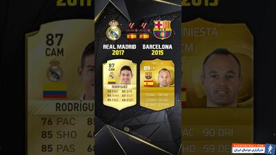 مقایسه ریتینگ کایل واکر و دنی کارواخال؛ از FIFA 12 تا FC 25 - پارس فوتبال