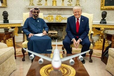 دیدار مرد قدرتمند امارات با ترامپ