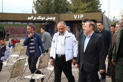 استاندار قزوین از  ایستگاه سلامت نوروزی اورژانس پیش‌بیمارستانی بازدید کرد
