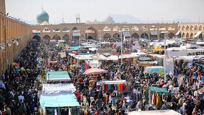 تصاویر: بازار نوروزی دستفروشان اصفهان