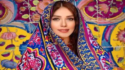 تصویر روز | تیپ جنجالی و دیدنی «شهرزاد کمال‌زاده» برای نوروز 1404 | گلی شی