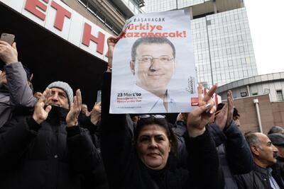 تظاهرات دانشجویان در استانبول اردوغان + فیلم