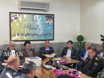 قرارگاه نوروزی پلیس فارس با حضور مسئولان قضایی استان افتتاح شد