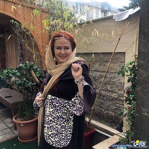 عکس/ استایل بهاری بهاره رهنما در حیاط خلوط خانه‌اش | روزنو
