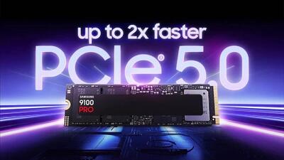 سامسونگ 9100 Pro عرضه شد؛ سریع‌ترین SSD دنیا با سرعت 14.8 گیگابایت در ثانیه!