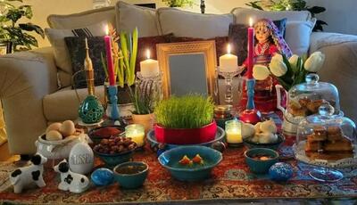 عکس‌های سفره هفت‌سین امروز حسابی وایرال شد