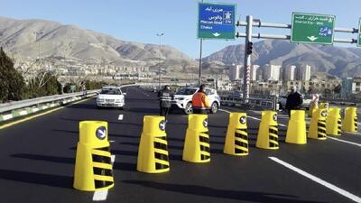 ممنوعیت تردد در آزادراه تهران _ شمال اعمال شد