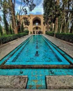 باغ فین کاشان از نمایی متفاوت