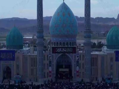 اقامه باشکوه اولین نماز جماعت سال ۱۴۰۴ در آستان مقدس مسجد مقدس جمکران