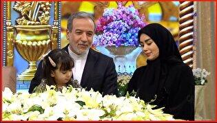برای اولین بار همسر و دختر عراقچی را ببینید