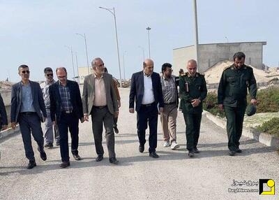 بازدید مجری برق روستایی توانیر از شبکه برق جزیره فارسی
