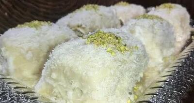 دسر ترکی با طعم نارگیل و وانیل حتما درستش کنین ، خیلی راحت و آسان!