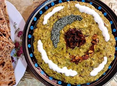 طرز تهیه کشک بادمجان حرفه ای و کشدار در ده دقیقه