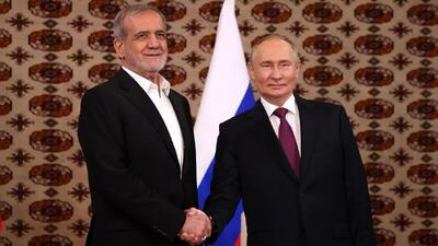 پوتین در پیام نوروزی به پزشکیان: ایران دوست مطمئن و همسایه خوب روسیه است