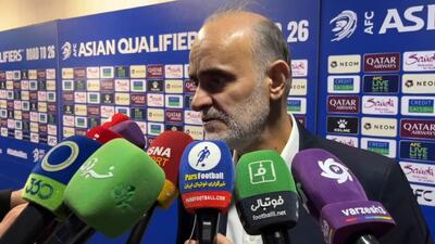 صحبتهای مهدی محمدنبی بعد از پیروزی تیم ملی ایران مقابل امارات