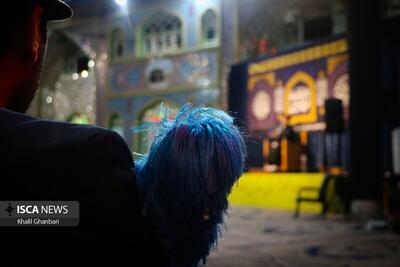 مراسم شب اول احیا در آستان مقدس امام‌زاده قاسم(ع) شهرستان بابل