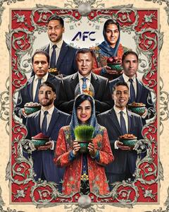 پوستر هفت‌سین فوتبالی AFC با حضور علی دایی، مهدوی‌کیا و چهره‌های ویژه | رویداد24