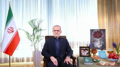 فیلم کامل پیام نوروزی رئیس جمهور