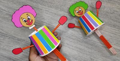 آموزش ساخت عروسک لیوانی