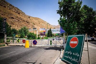 وضعیت جاده‌ها / کندوان به‌طور کامل و هراز مقطعی یک‌طرفه شد