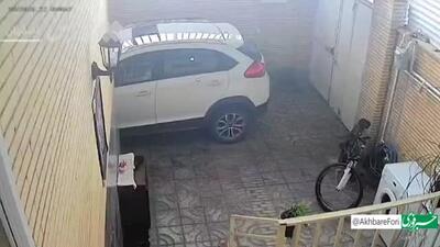 لحظه وقوع زلزله ۵ ریشتری در نطنز