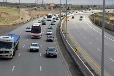 بارش متناوب باران در محورهای مواصلاتی اصفهان؛ همه محورها باز است