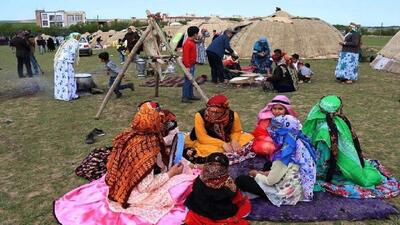 برپایی نوروزگاه عشایر و ایستگاه خدمات نوروزی جمعیت هلال احمر در اهر