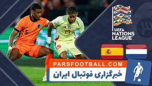 فیلم/ خلاصه دیدار هلند ۲ - ۲ اسپانیا - پارس فوتبال