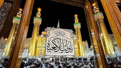 تصاویری از نجف اشرف در شب قدر