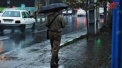 رگبار باران ، رعد و برق و وزش باد شدید در اولین جمعه سال