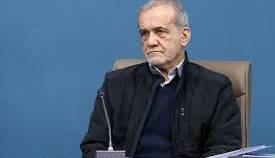 تصاویر حضور پزشکیان در مراسم احیای حرم امام خمینی