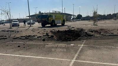 سریع: فرودگاه بن‌گوریون با موشک بالستیک  فلسطین ۲  هدف قرار گرفت
