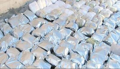 کشف ۶۵۰ بسته مواد مخدر آماده فروش در ایوان