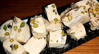 طرزتهیه گز آردی اصفهان گز / آردی به روش اصلی!