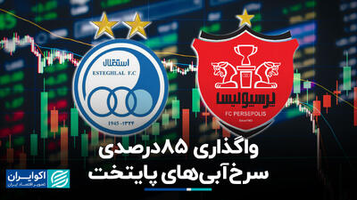 واگذاری 85 درصدی سرخ‌آبی‌های پایتخت