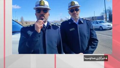 محدودیت ترافیکی در محور تهران- چالوس/  دیروز ۲۲ نفر در تصادفات جاده‌ای جان باختند +فیلم