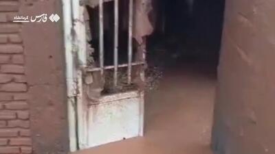 سیلاب ویرانگر در روستا‌های کرمانشاه