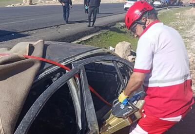 امدادرسانی هلال احمر به ۲۰ حادثه جاده‌ای نوروزی در آذربایجان غربی