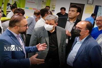 دادستان مرکز استان خوزستان از بیمارستان‌های گلستان و امام خمینی (ره) اهواز بازدید کرد