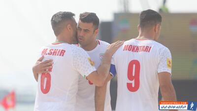شروع طوفانی فوتبال ساحلی ایران - پارس فوتبال